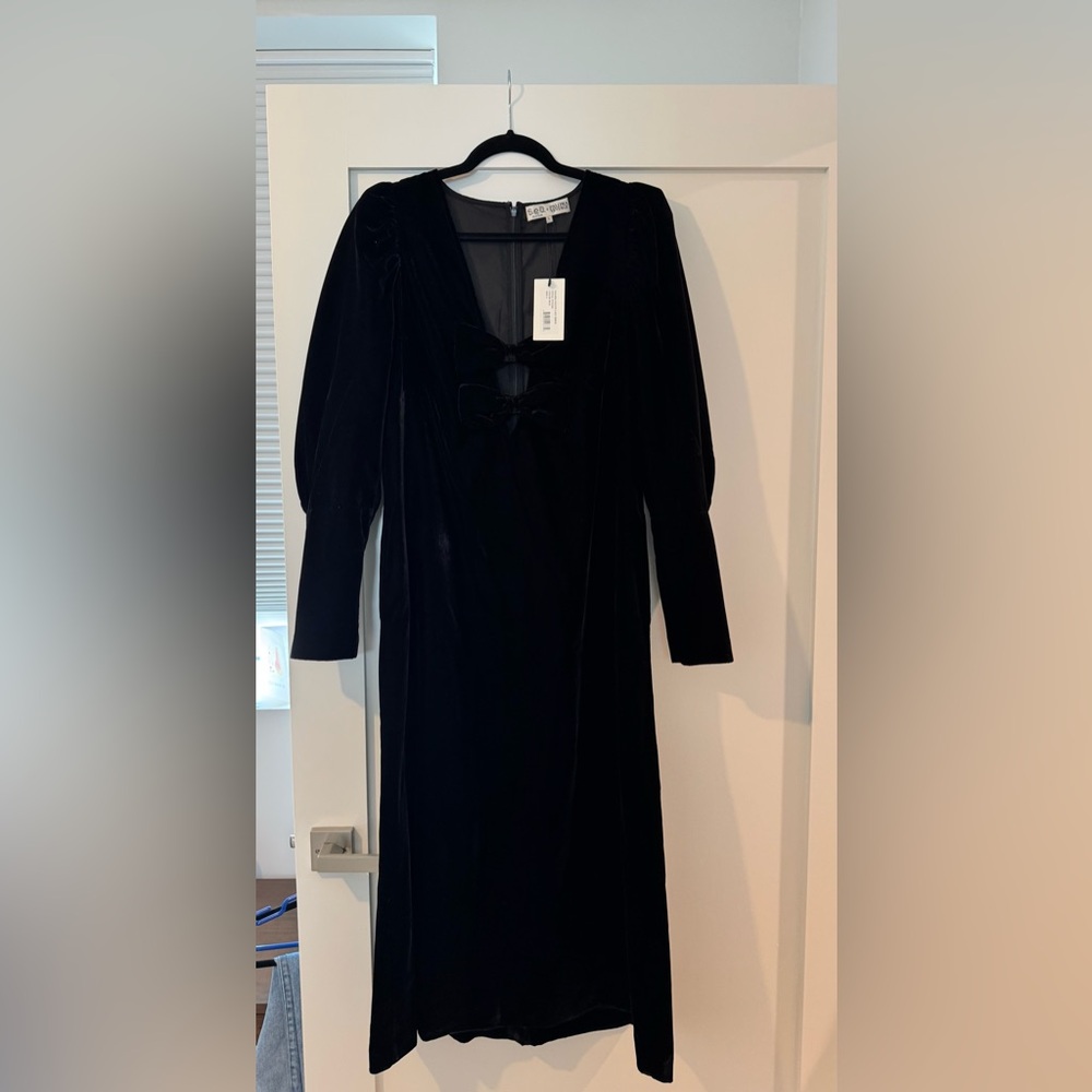 Sea New York x Paloma Vintage velvet dress -size L